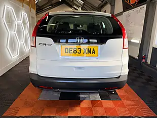 Used 2014 Honda Cr-V Se White - Interior and Exterior details 10