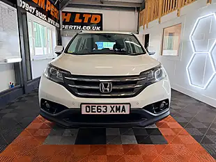 Used 2014 Honda Cr-V Se White - Interior and Exterior details 9