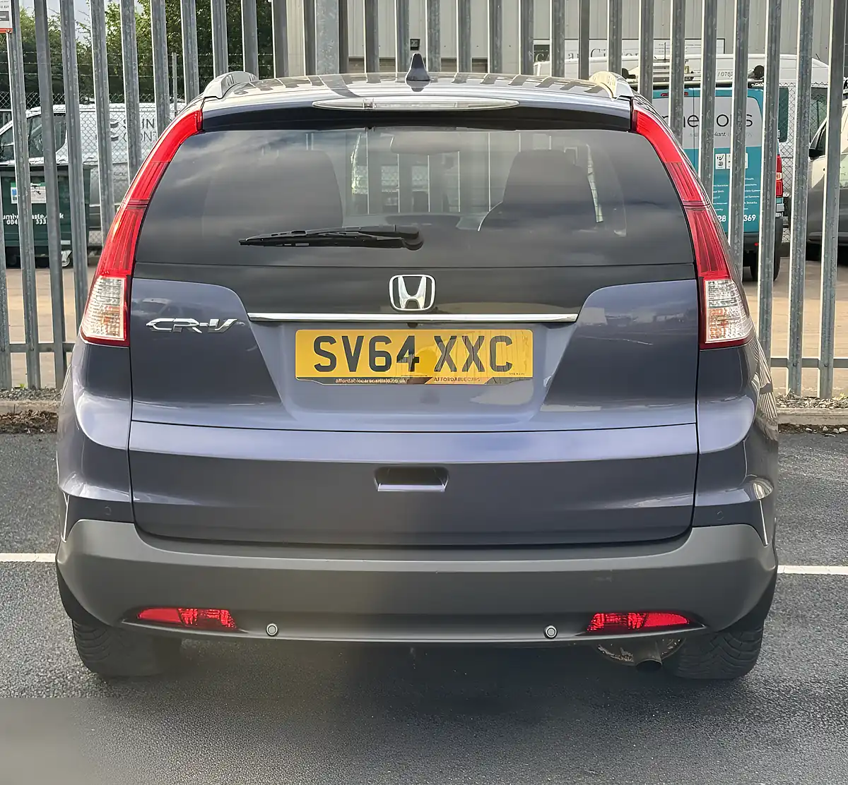 Used 2014 Honda Cr-V Sr Blue - Interior and Exterior details 6