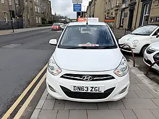Used 2014 Hyundai I10 Active White - Interior and Exterior details 4