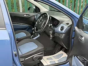 Used 2014 Hyundai I10 Premium Blue - Interior and Exterior details 3