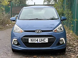 Used 2014 Hyundai I10 Premium Blue - Interior and Exterior details 4