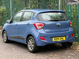 Used 2014 Hyundai I10 Premium Blue - Interior and Exterior details 8