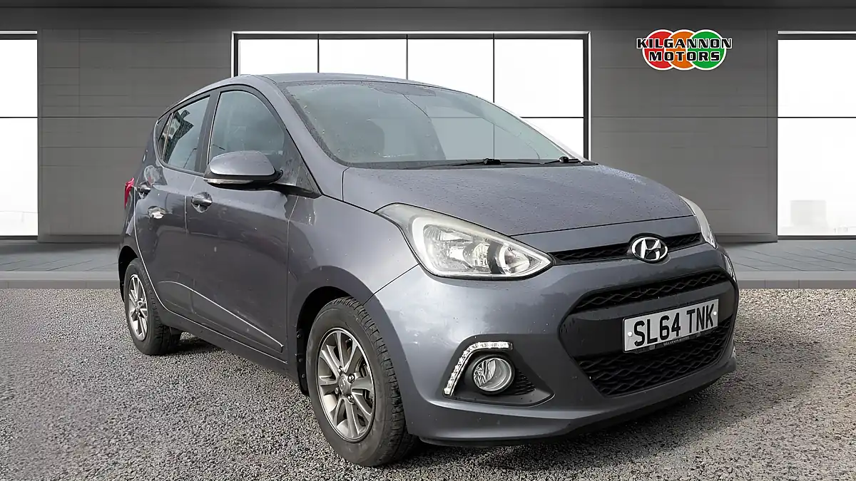 Used 2014 Hyundai i10 Premium Grey - Front View