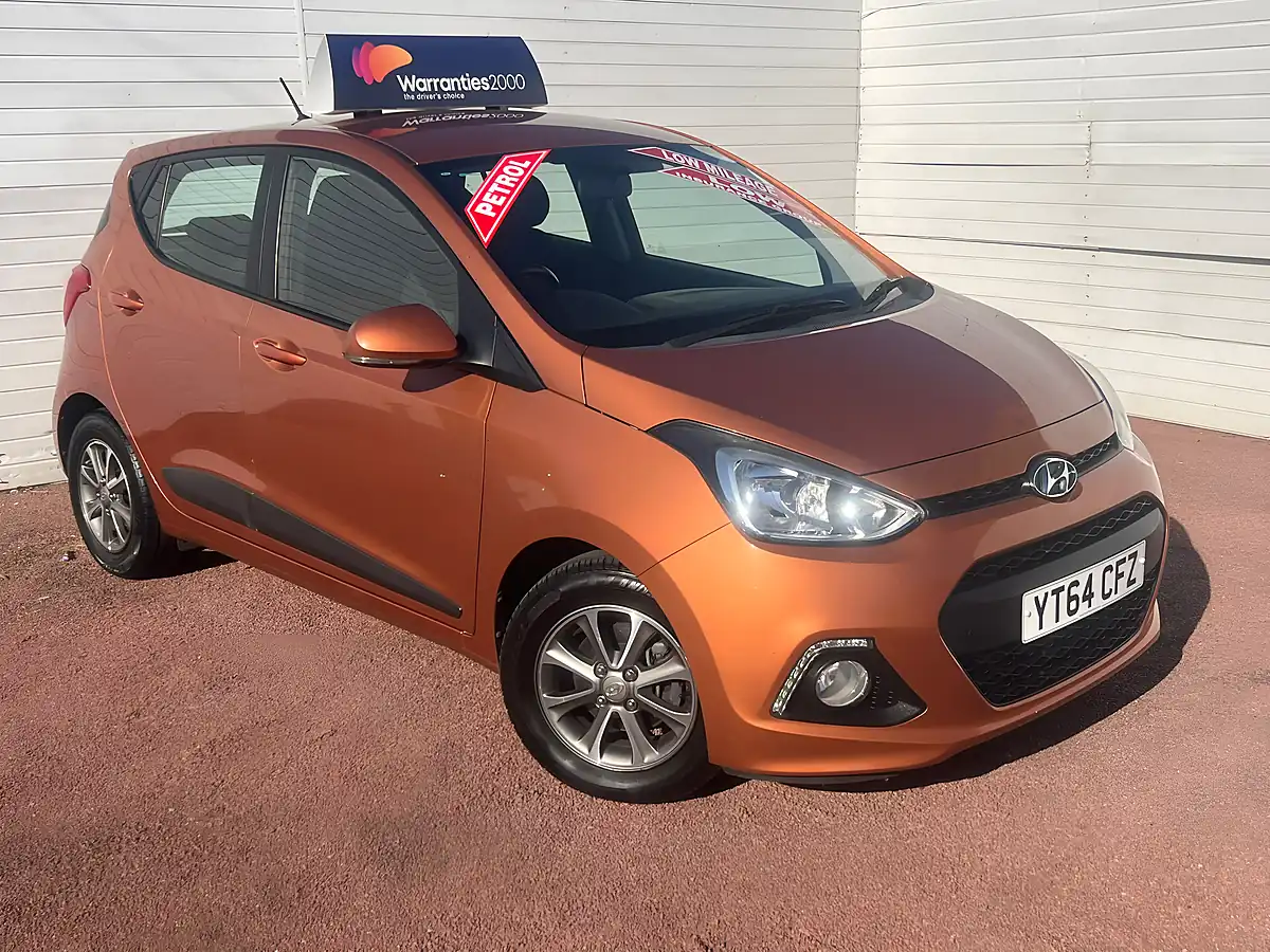 Used 2014 Hyundai i10 Premium Orange - Interior and Exterior details 2