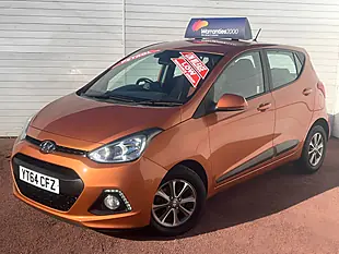 Used 2014 Hyundai i10 Premium Orange - Interior and Exterior details 4