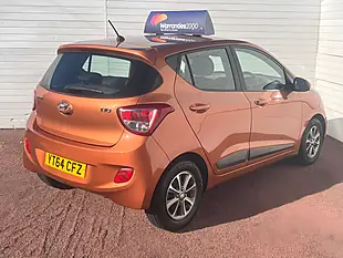 Used 2014 Hyundai i10 Premium Orange - Interior and Exterior details 6