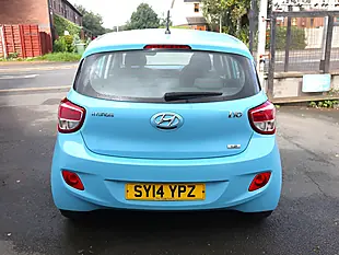Used 2014 Hyundai I10 Se Blue - Interior and Exterior details 5