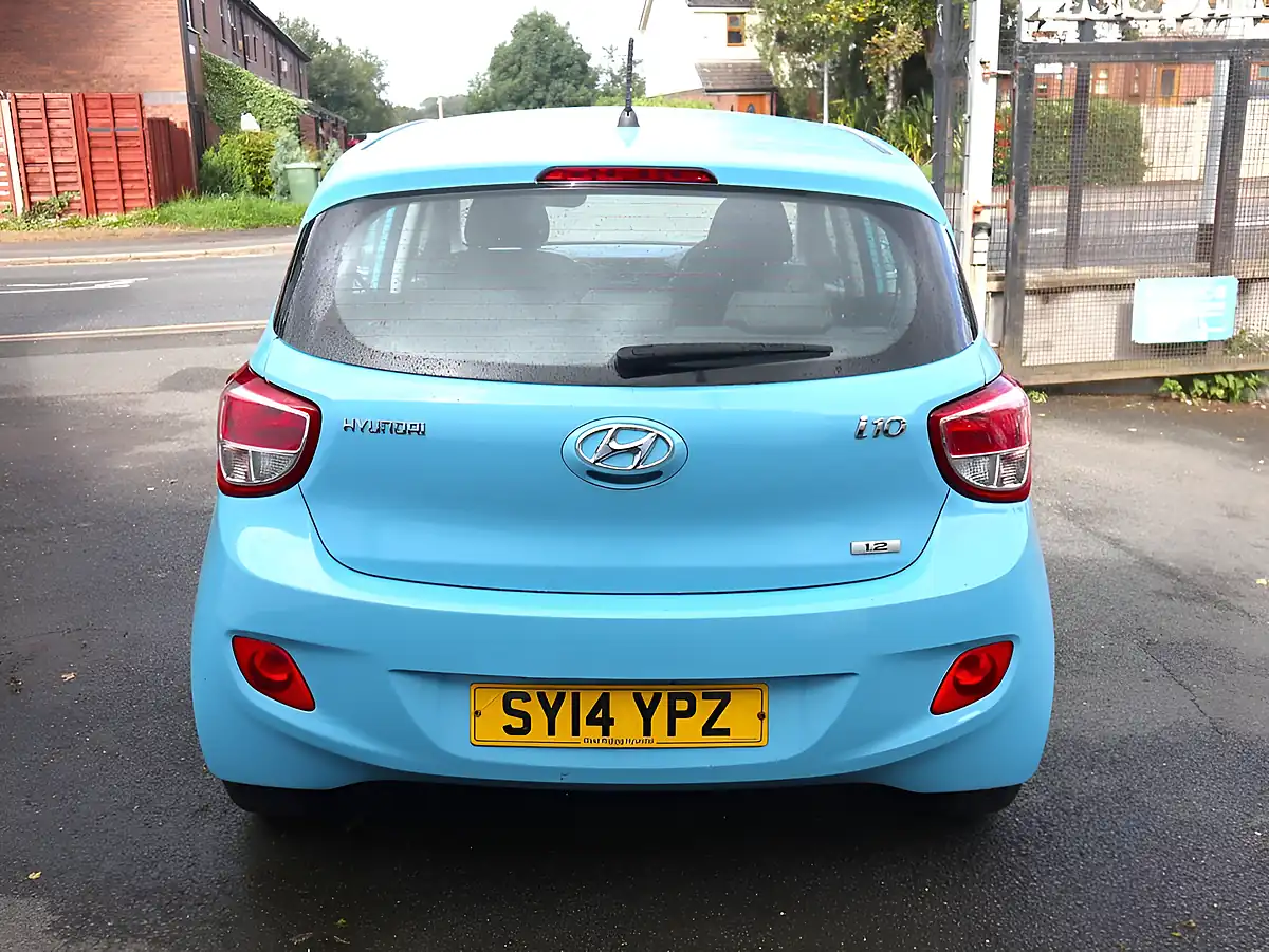 Used 2014 Hyundai I10 Se Blue - Interior and Exterior details 5