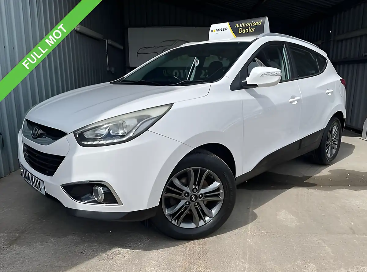 Used 2014 Hyundai Ix35 Se White - Front View