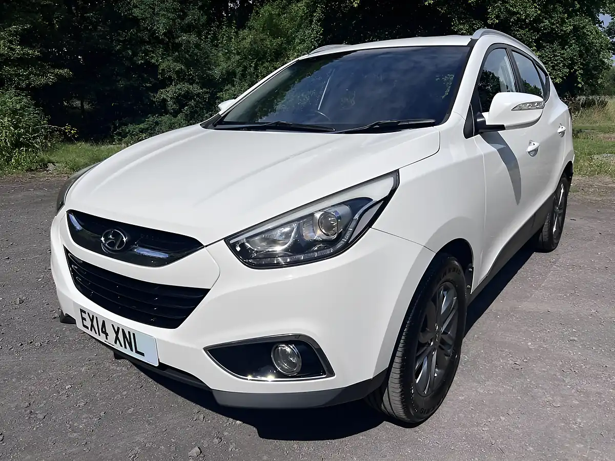 Used 2014 Hyundai IX35 Se White - Front View