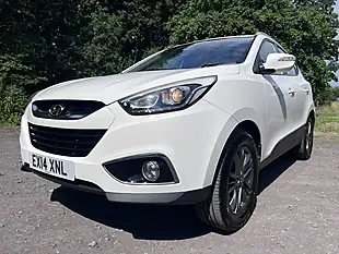 Used 2014 Hyundai IX35 Se White - Interior and Exterior details 9