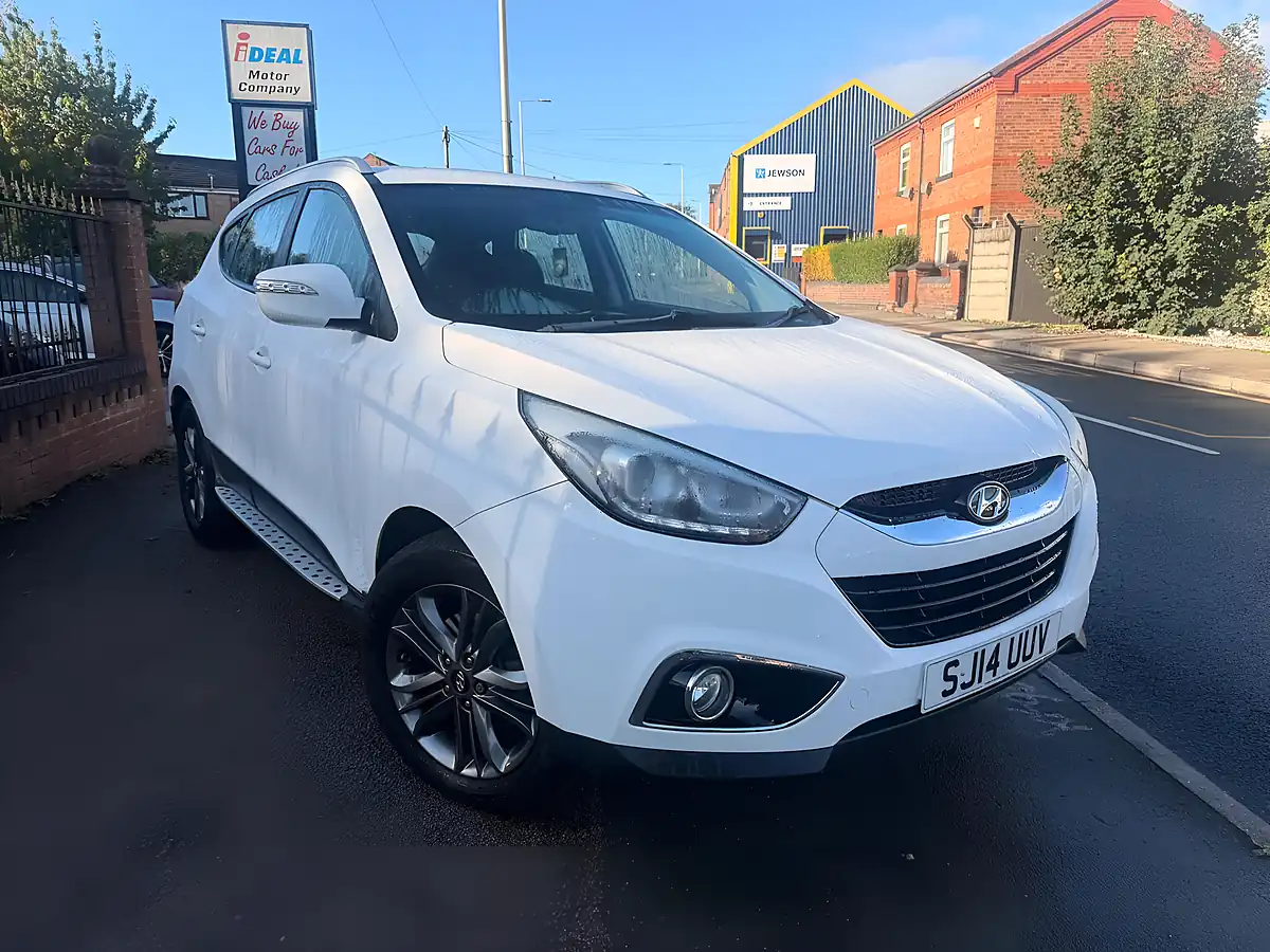 Used 2014 Hyundai IX35 Se White - Interior and Exterior details 2