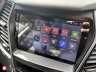 Used 2014 Hyundai Santa Fe Premium Se Blue - Interior and Exterior details 16