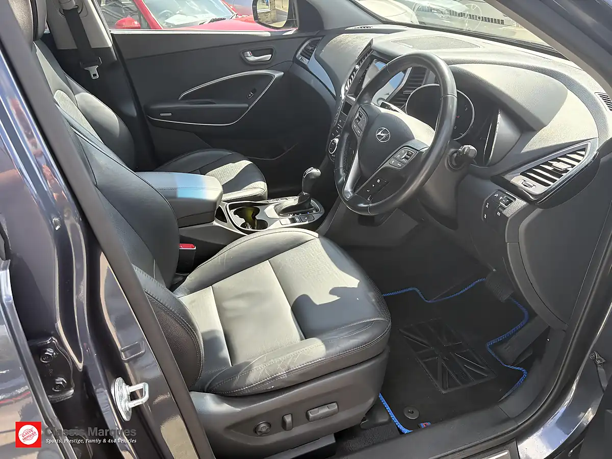 Used 2014 Hyundai Santa Fe Premium Se Blue - Interior and Exterior details 2