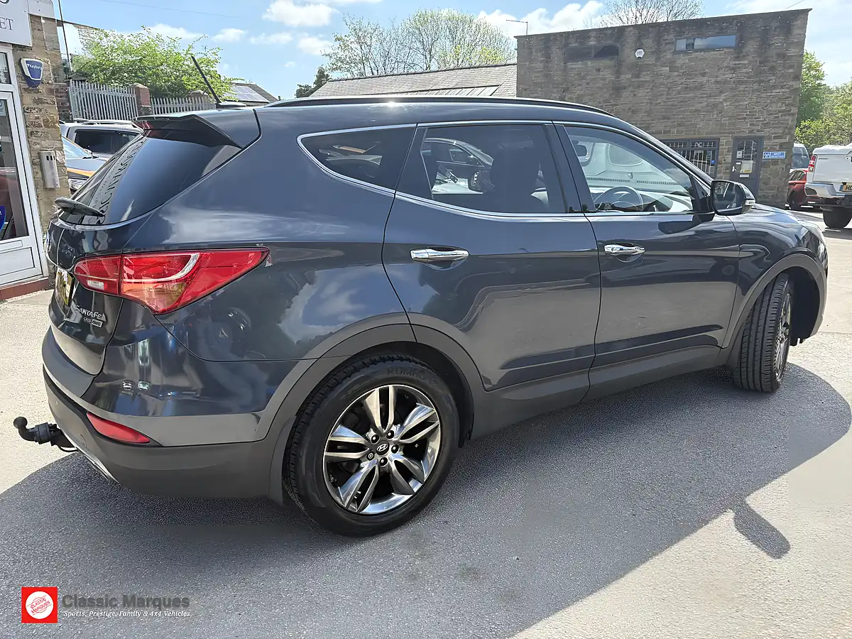 Used 2014 Hyundai Santa Fe Premium Se Blue - Interior and Exterior details 3