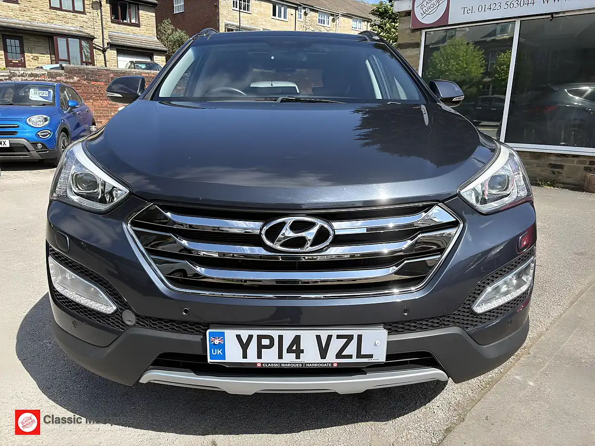 Used 2014 Hyundai Santa Fe Premium Se Blue - Interior and Exterior details 5