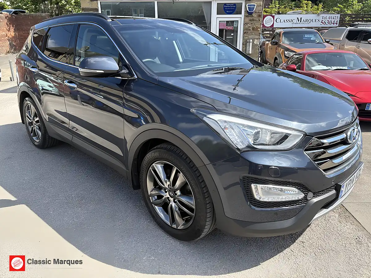 Used 2014 Hyundai Santa Fe Premium Se Blue - Interior and Exterior details 6