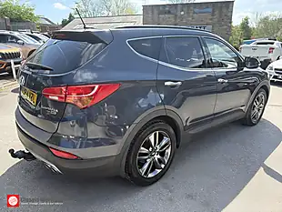 Used 2014 Hyundai Santa Fe Premium Se Blue - Interior and Exterior details 8