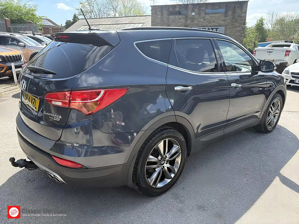 Used 2014 Hyundai Santa Fe Premium Se Blue - Interior and Exterior details 8