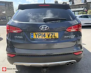 Used 2014 Hyundai Santa Fe Premium Se Blue - Interior and Exterior details 9