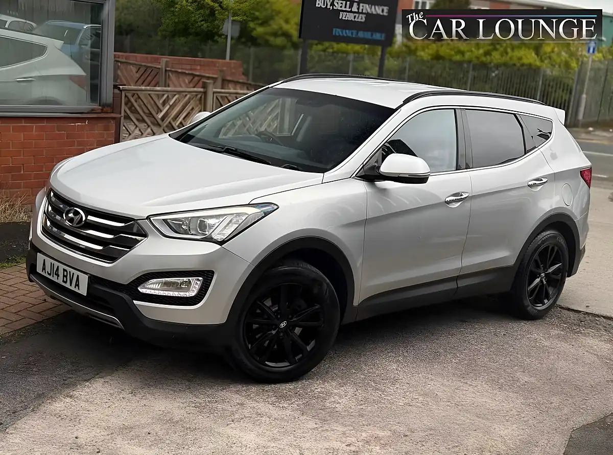 Used 2014 Hyundai Santa Fe Premium Silver - Front View