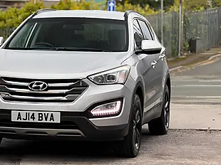 Used 2014 Hyundai Santa Fe Premium Silver - Interior and Exterior details 4