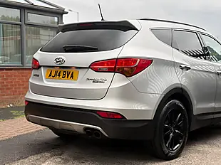 Used 2014 Hyundai Santa Fe Premium Silver - Interior and Exterior details 8