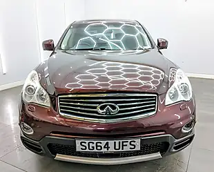 Used 2014 Infiniti Ex SUV Midnight Garnet - Interior and Exterior details 4