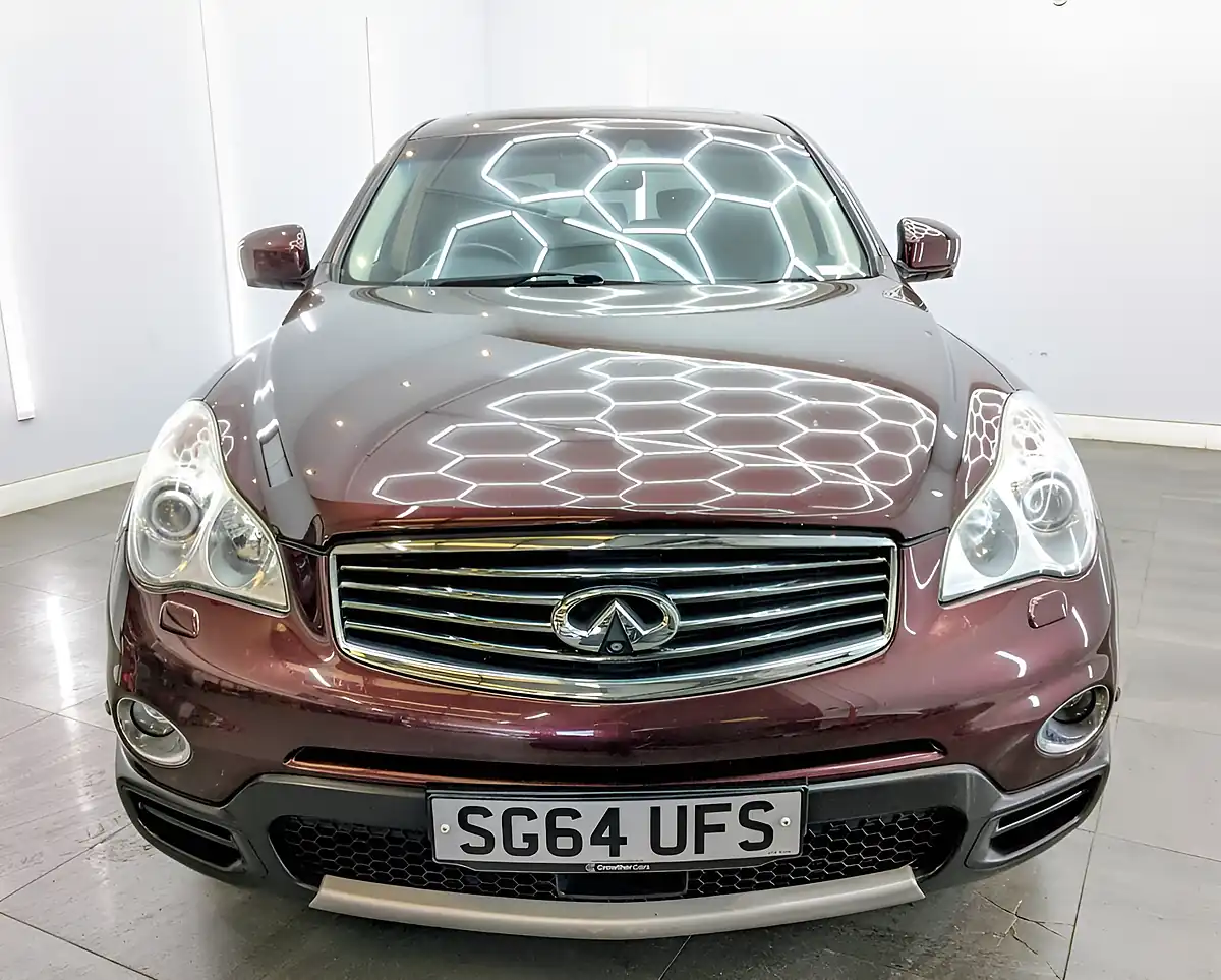 Used 2014 Infiniti Ex SUV Midnight Garnet - Interior and Exterior details 4