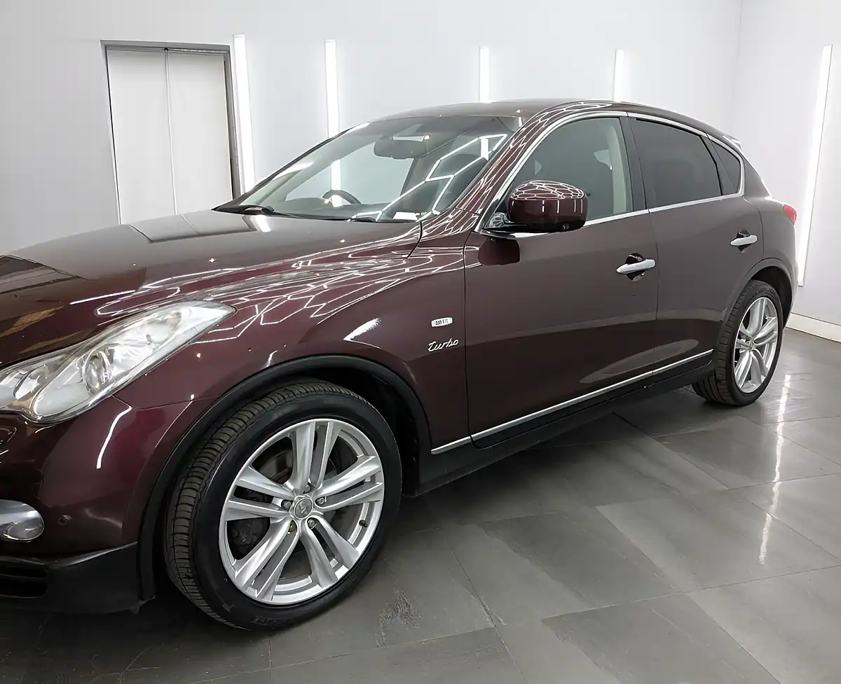 Used 2014 Infiniti Ex SUV Midnight Garnet - Interior and Exterior details 5