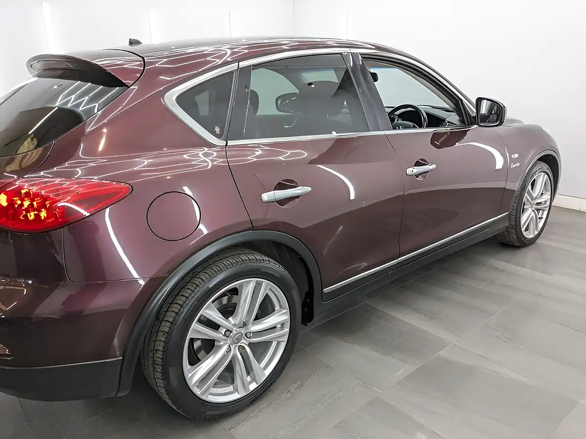 Used 2014 Infiniti Ex SUV Midnight Garnet - Interior and Exterior details 6