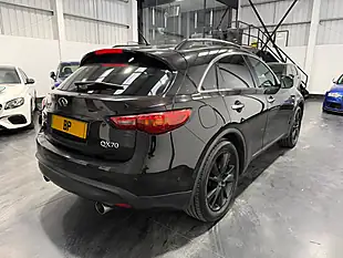 Used 2014 Infiniti QX70 GT Black - Interior and Exterior details 12