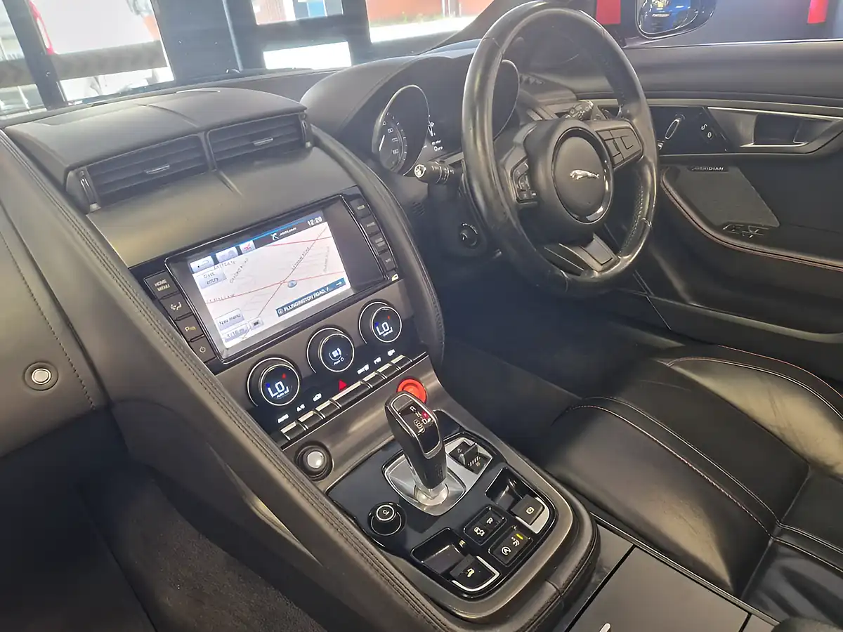 Used 2014 Jaguar F-Type Convertible Salsa Red Gloss - Interior and Exterior details 13