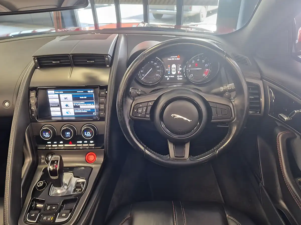 Used 2014 Jaguar F-Type Convertible Salsa Red Gloss - Interior and Exterior details 14