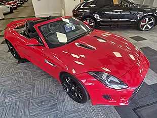 Used 2014 Jaguar F-Type Convertible Salsa Red Gloss - Interior and Exterior details 15