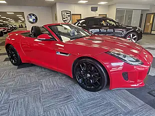 Used 2014 Jaguar F-Type Convertible Salsa Red Gloss - Interior and Exterior details 2
