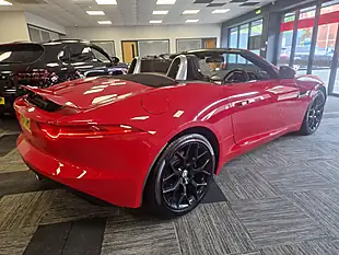 Used 2014 Jaguar F-Type Convertible Salsa Red Gloss - Interior and Exterior details 3