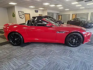 Used 2014 Jaguar F-Type Convertible Salsa Red Gloss - Interior and Exterior details 5