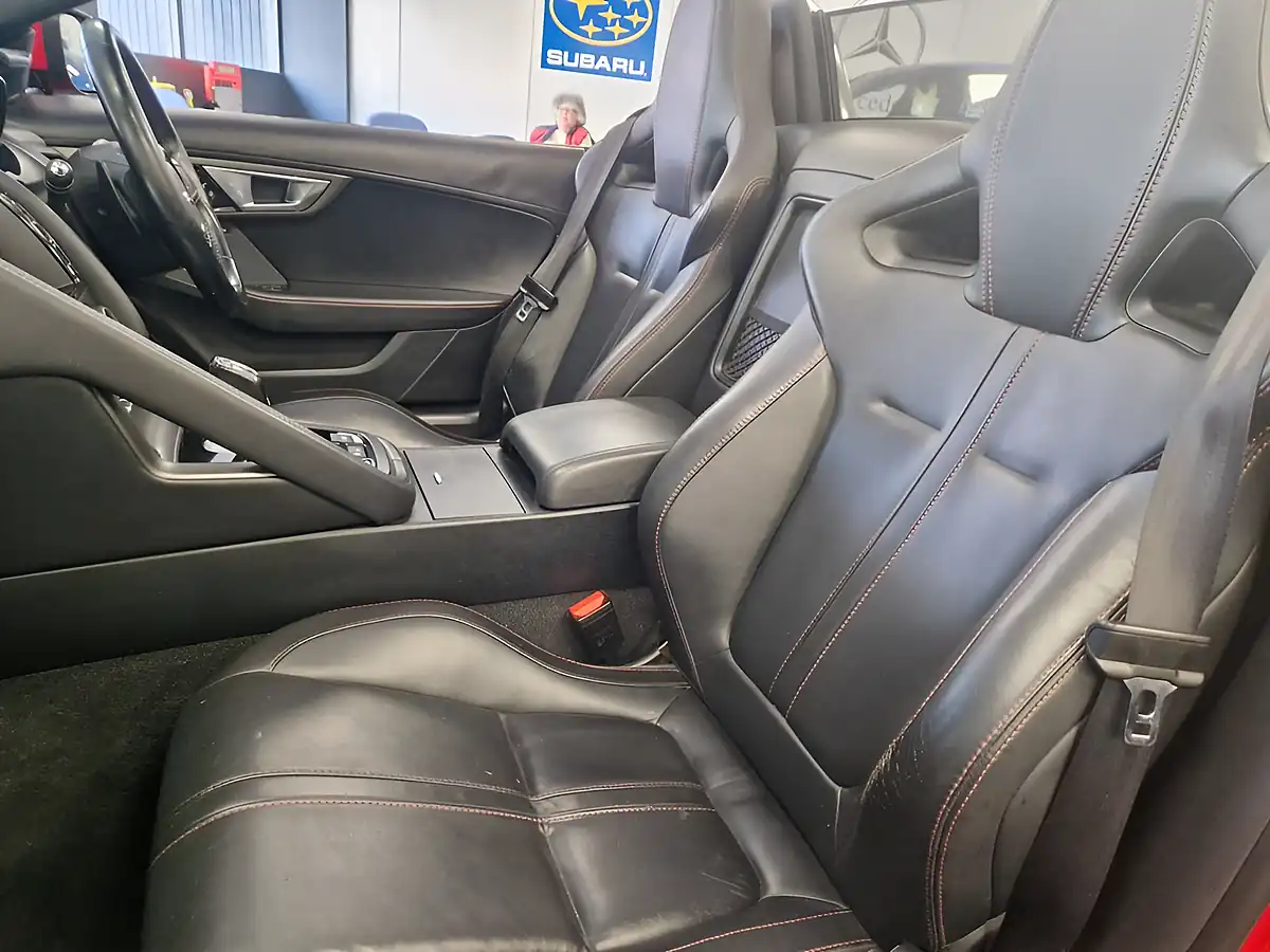 Used 2014 Jaguar F-Type Convertible Salsa Red Gloss - Interior and Exterior details 8
