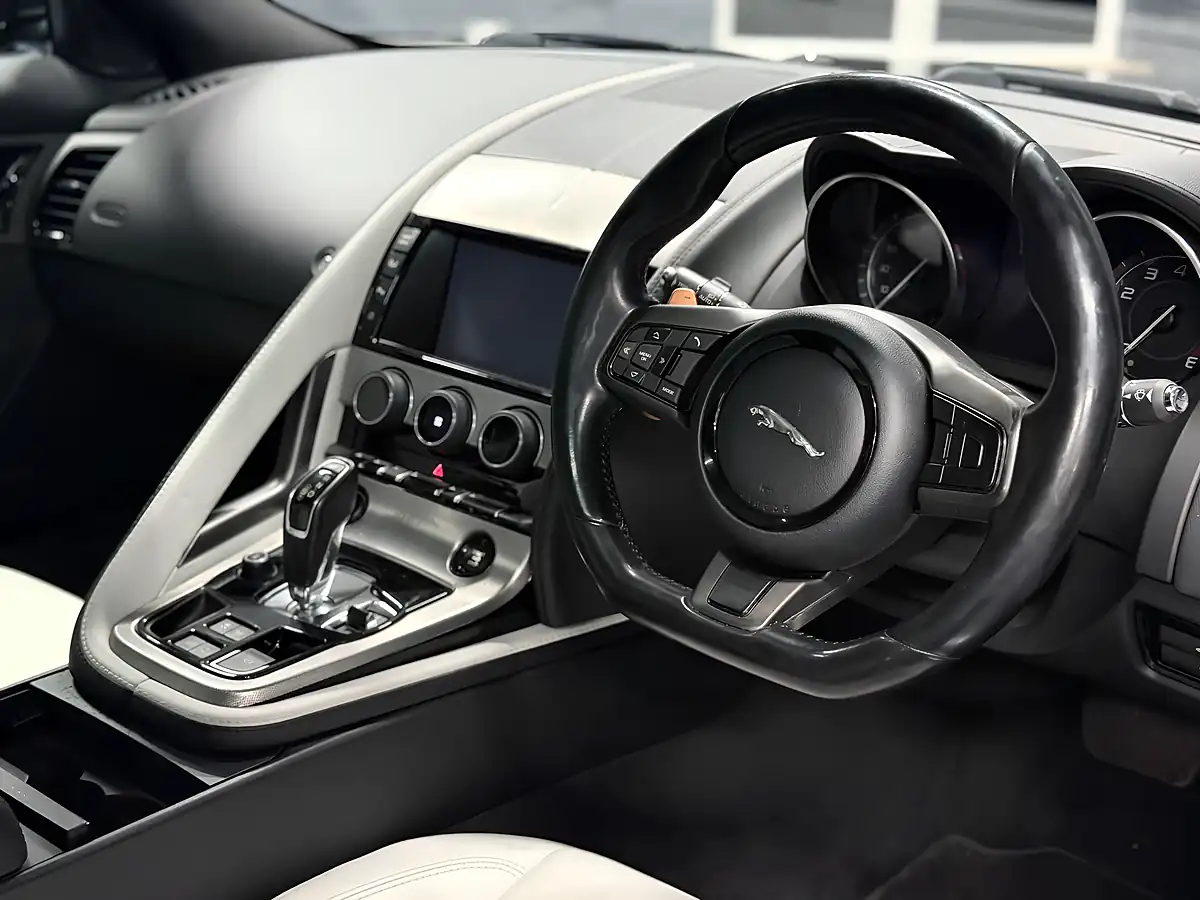 Used 2014 Jaguar F-Type Coupe Black Amethyst - Interior and Exterior details 17