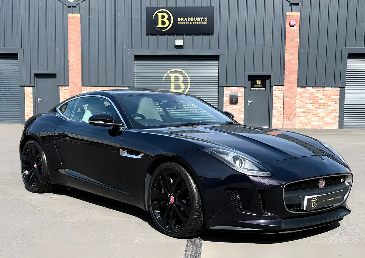 Used 2014 Jaguar F-Type Coupe Black Amethyst - Interior and Exterior details 18