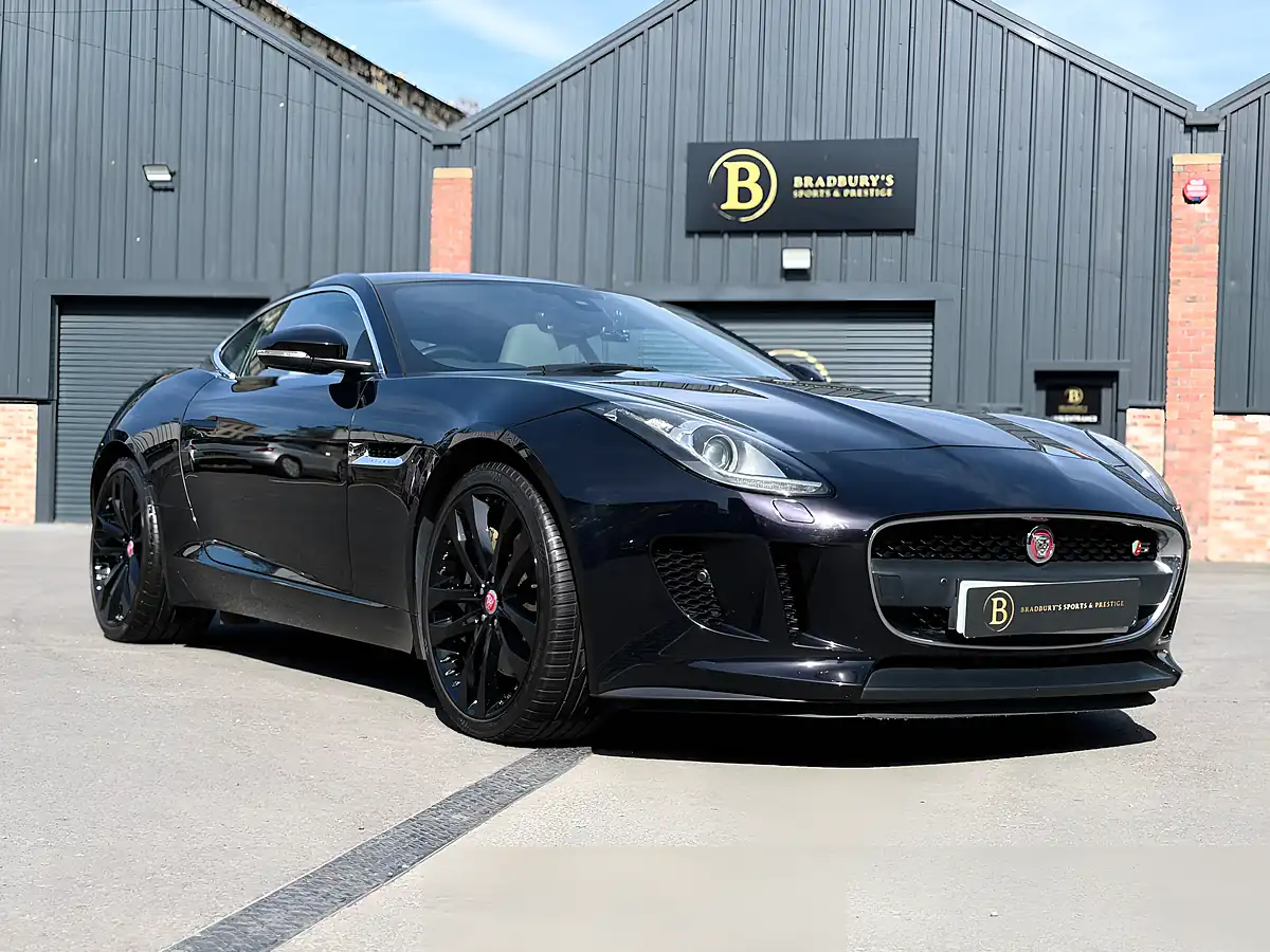 Used 2014 Jaguar F-Type Coupe Black Amethyst - Interior and Exterior details 19