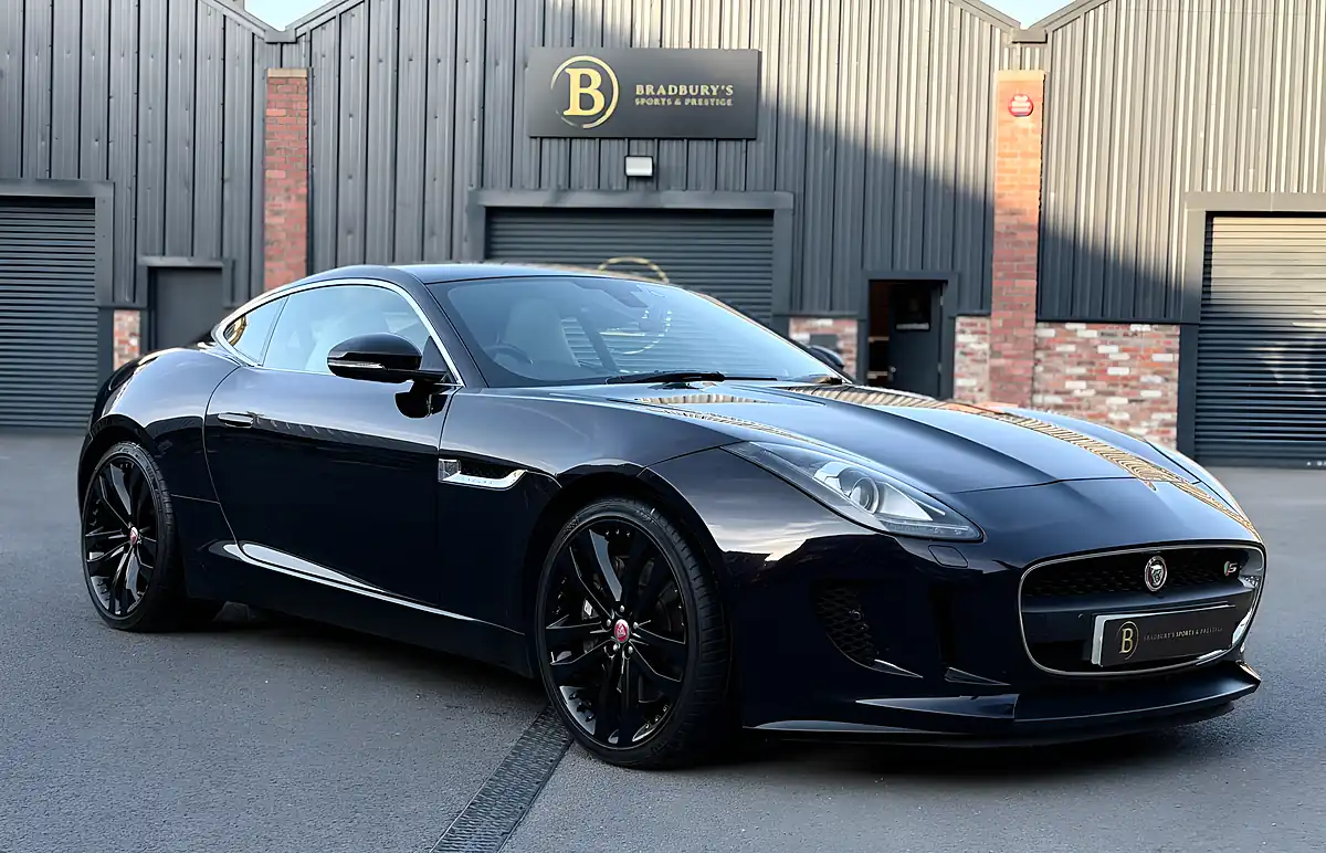 Used 2014 Jaguar F-Type Coupe Black Amethyst - Interior and Exterior details 2