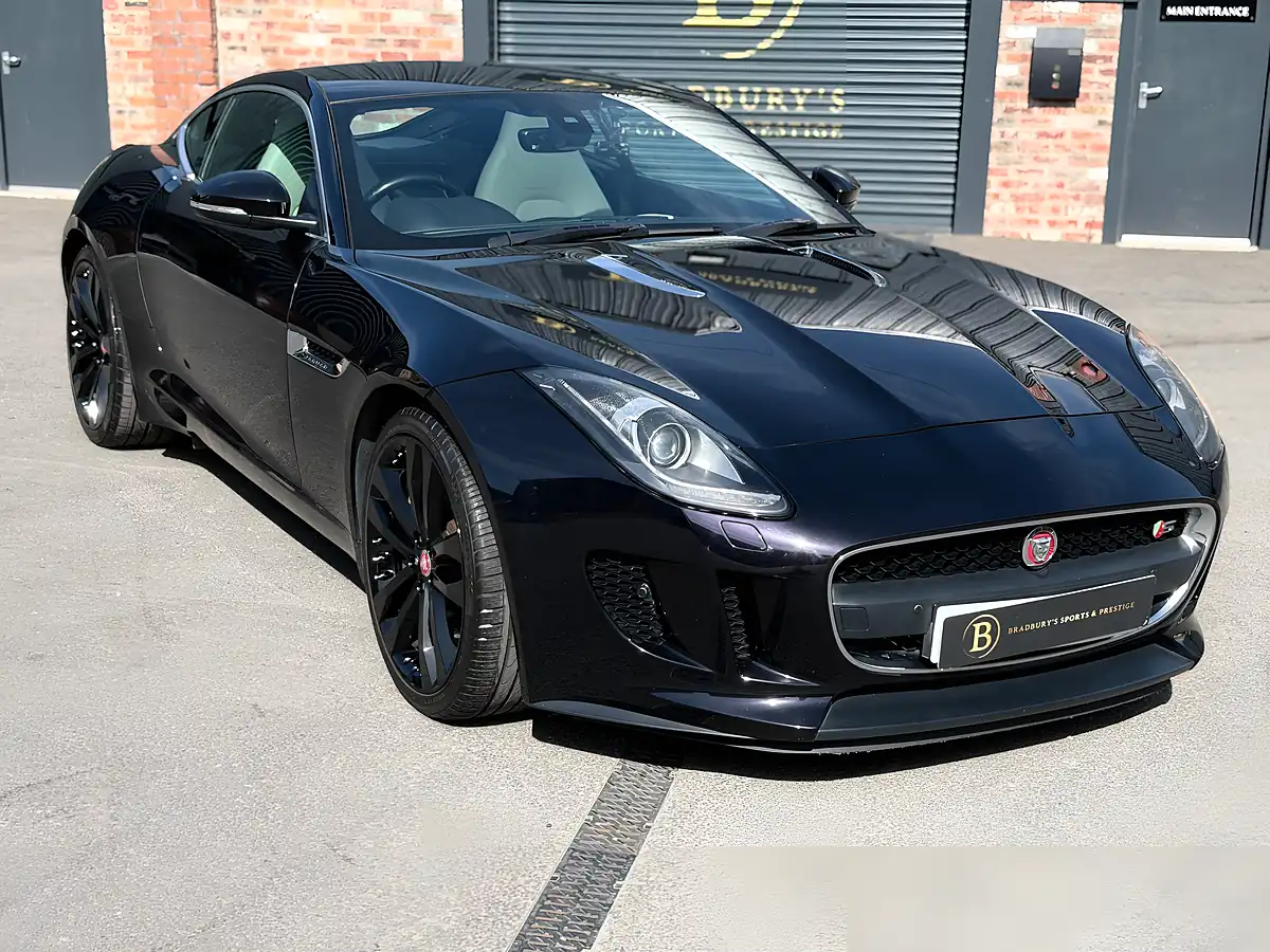 Used 2014 Jaguar F-Type Coupe Black Amethyst - Interior and Exterior details 20