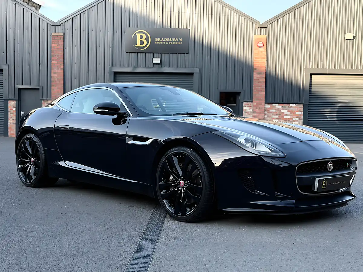 Used 2014 Jaguar F-Type Coupe Black Amethyst - Interior and Exterior details 4