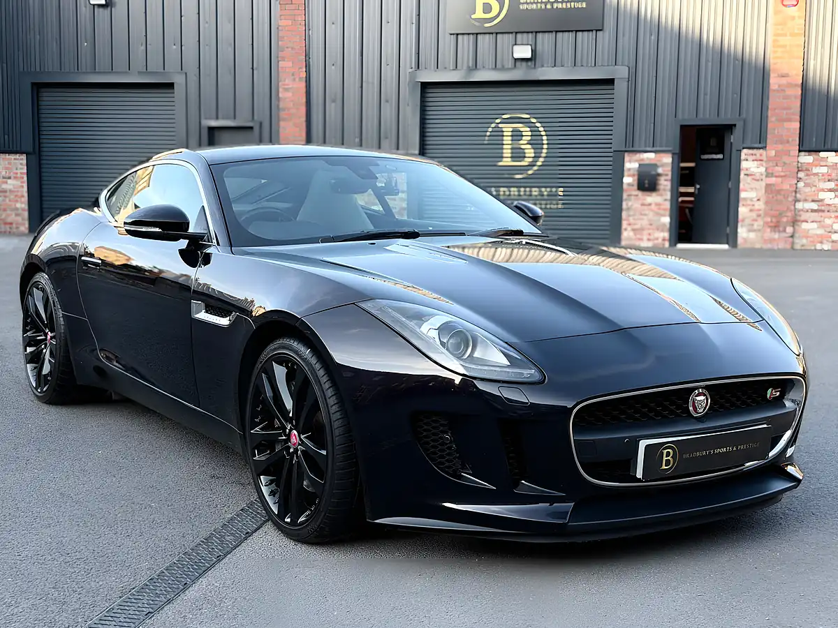 Used 2014 Jaguar F-Type Coupe Black Amethyst - Interior and Exterior details 5