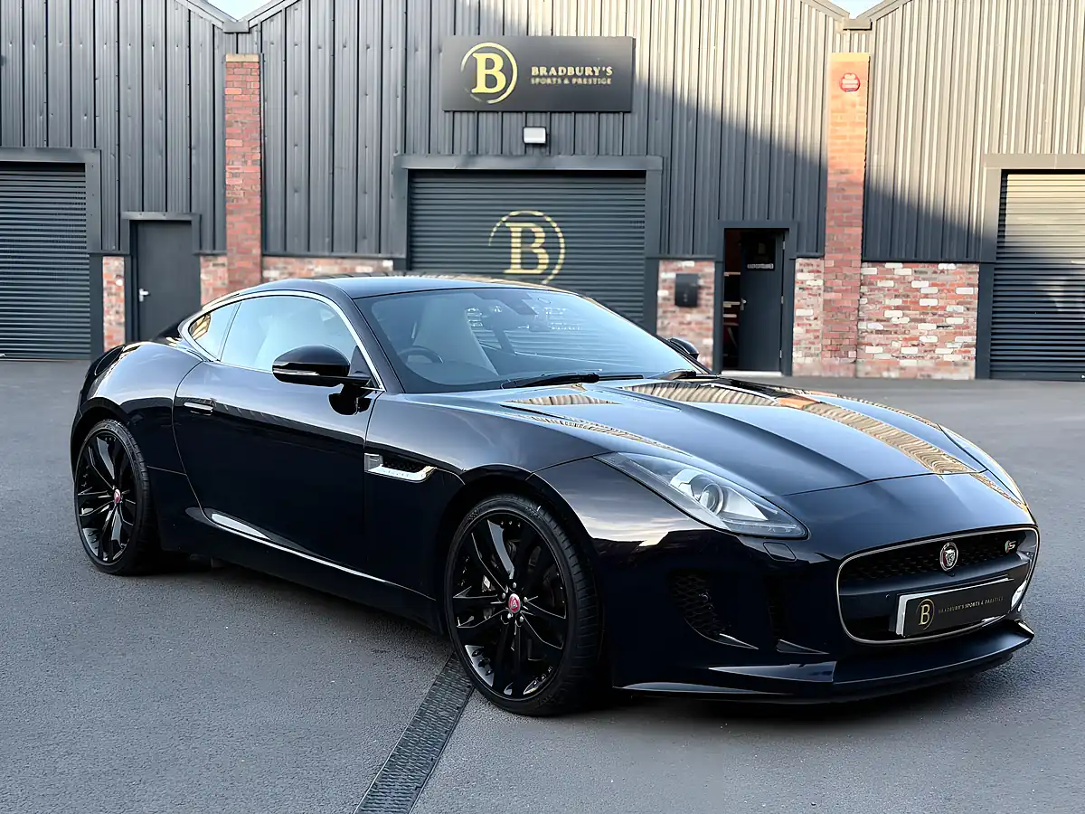 Used 2014 Jaguar F-Type Coupe Black Amethyst - Interior and Exterior details 7