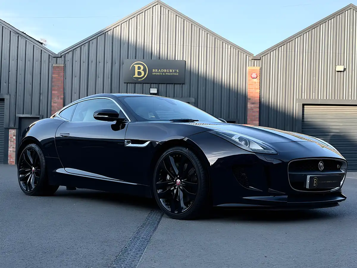 Used 2014 Jaguar F-Type Coupe Black Amethyst - Interior and Exterior details 8