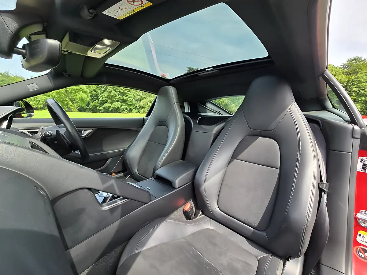 Used 2014 Jaguar F-Type Salsa Red Metallic - Interior and Exterior details 3